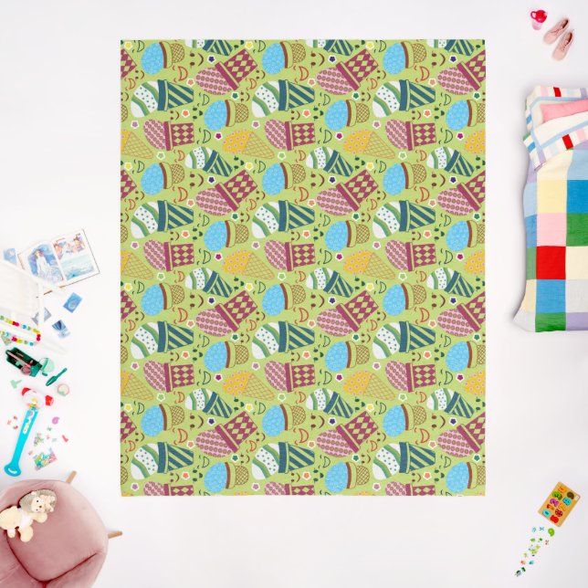 Happy Easter Outdoor Rug (Insitu (Babyroom))