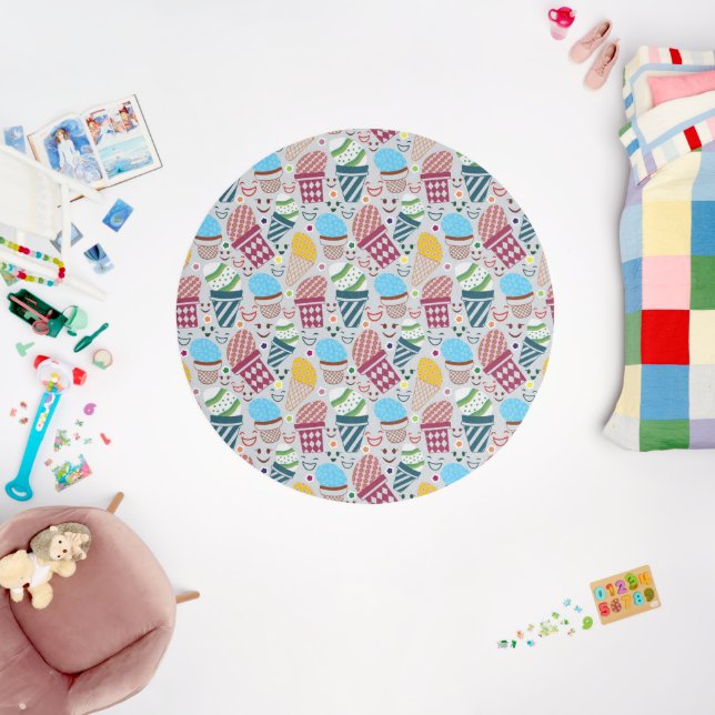 Happy Easter Outdoor Rug (Insitu (Babyroom))