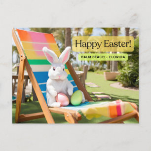 Happy Easter Palm Beach Postcard