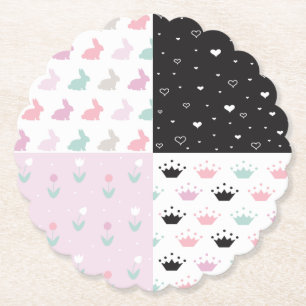 Happy Easter Paper Coaster