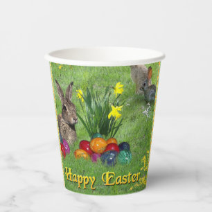 Happy Easter Paper Cups