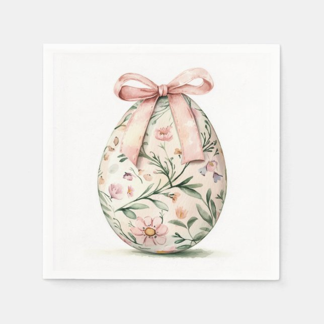 Happy Easter paper napkin (Front)
