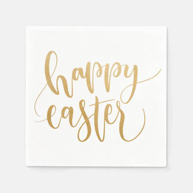 Happy Easter Paper Napkins Zazzle