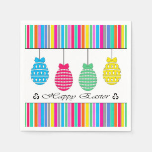 Happy Easter Paper Napkins