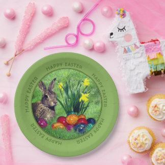 Happy Easter Paper Plates
