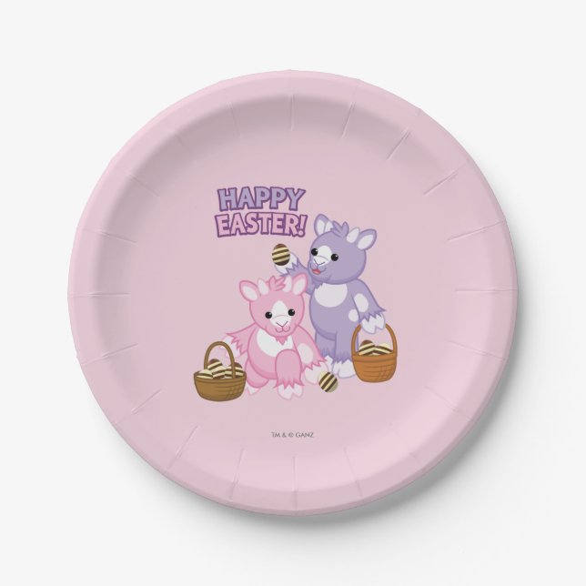 Happy Easter! Paper Plates (Front)