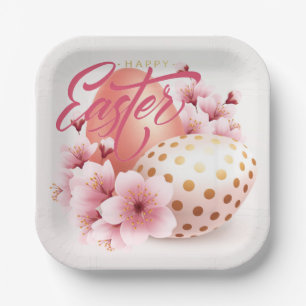 Happy Easter   Paper Plates