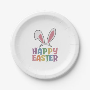 Happy Easter                        Paper Plates