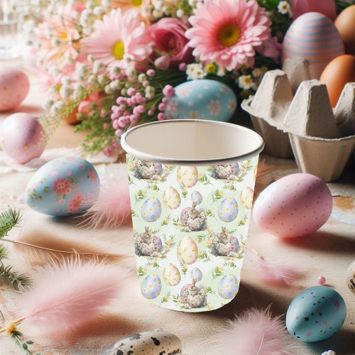 Happy Easter Party Bunny Celebration Paper Cups