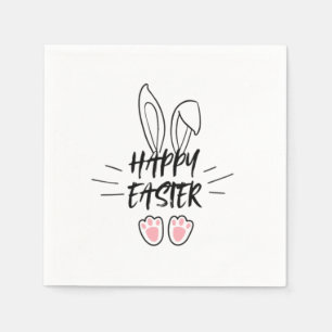 Happy Easter pattern Napkins