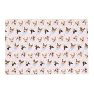 Happy Easter Pembroke Welsh Corgi Dogs Placemat