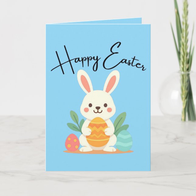 Happy Easter Personalized Card (Front)