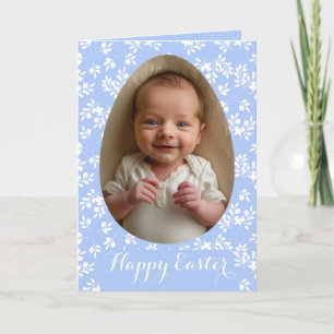 Happy Easter Personalized Photo Holiday Card