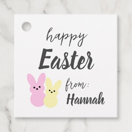 Happy Easter Personalized Tag