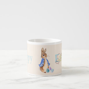 Happy Easter Peter the Easter bunny rabbit Espresso Cup