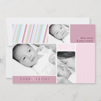 Happy Easter Photo Collage Card