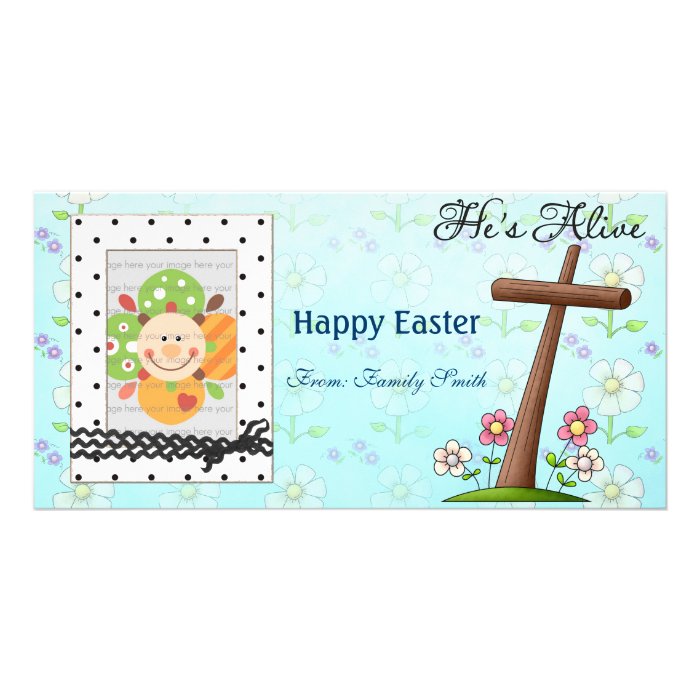 Happy Easter Photo Greeting Card