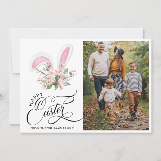 Happy Easter Photo Typography (Front)