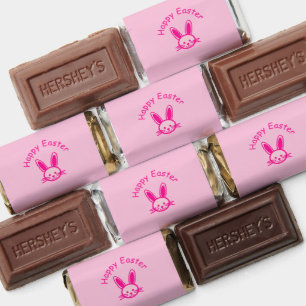 Happy Easter Pink Hershey's Miniatures