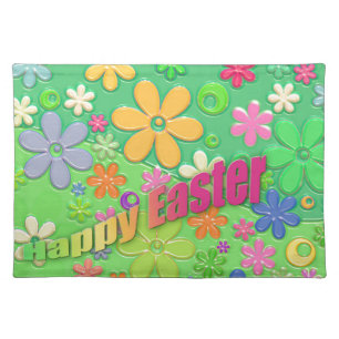 happy easter placemat