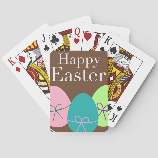 Happy Easter   Poker Cards (Back)