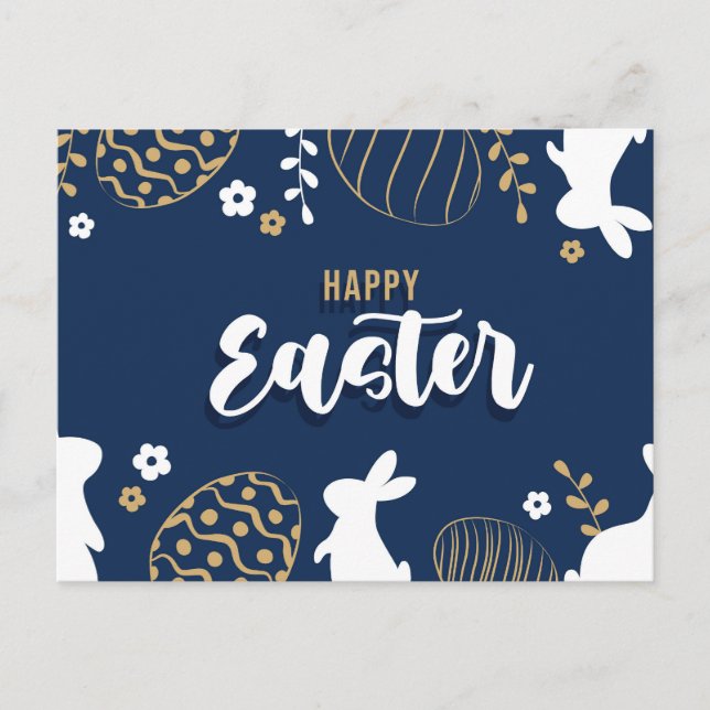 Happy Easter Postcard (Front)