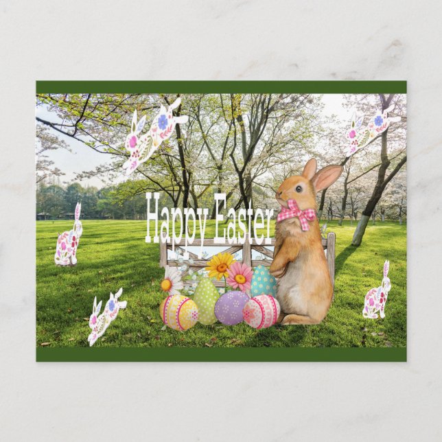 Happy Easter  Postcard (Front)