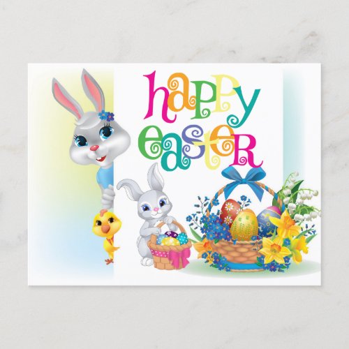 Happy Easter  Postcard