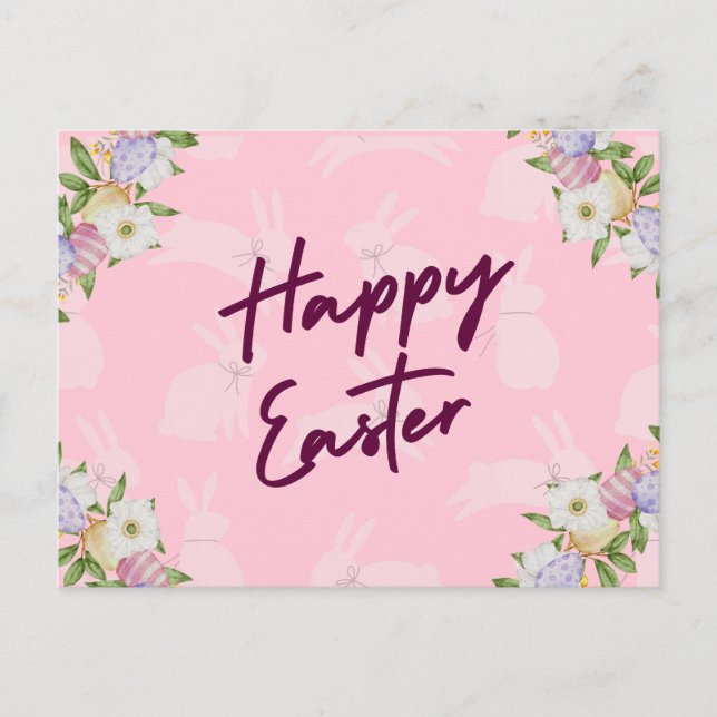 HAPPY EASTER POSTCARD (Front)