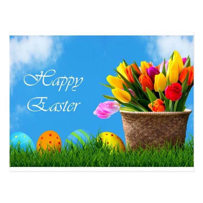 Happy Easter Postcard