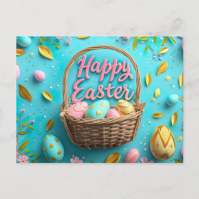 Happy Easter Postcard (Front)