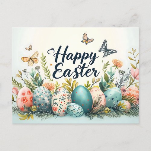 Happy Easter Postcard