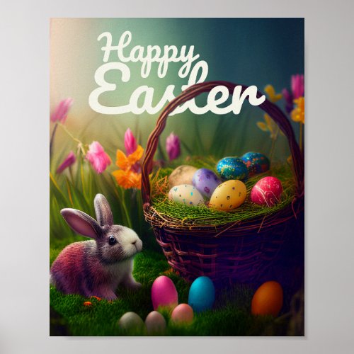 Happy Easter Poster