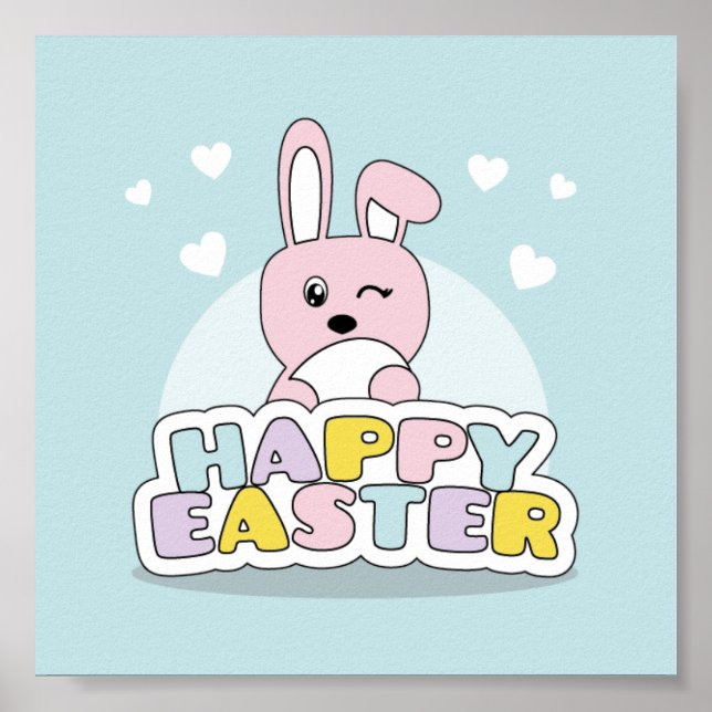 Happy Easter Poster (Front)