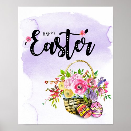 Happy Easter Poster