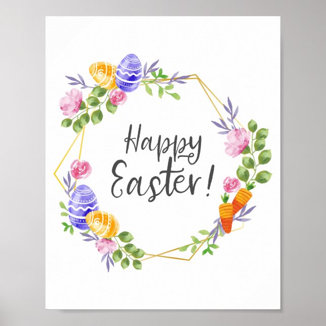 Happy Easter Poster (Front)