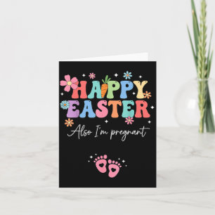 Happy Easter Pregnancy Announcement New Mom