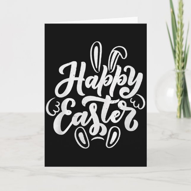 Happy Easter Premium Tri-blend  Card (Front)