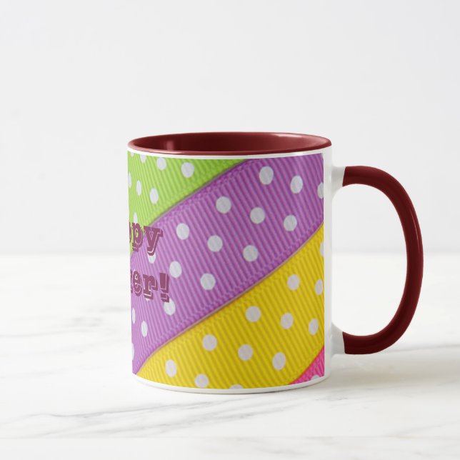 Happy Easter Ribbon Mug (Right)