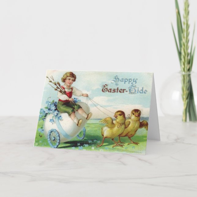Happy Easter Ride Holiday Card (Front)