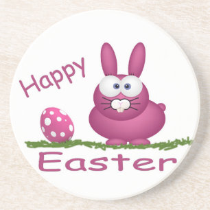 Happy Easter Sandstone Coaster
