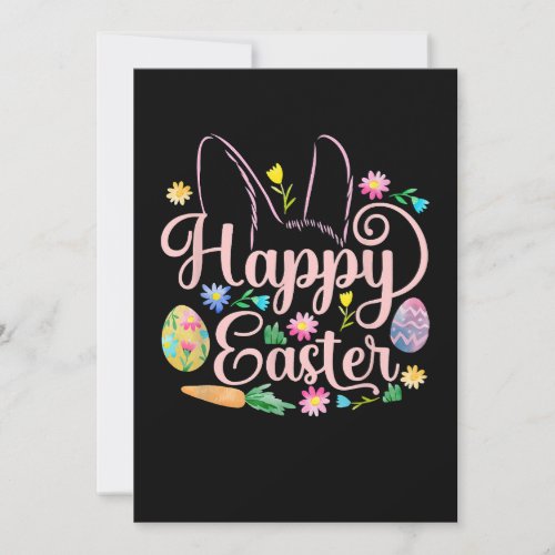 Happy Easter Sayings Egg Bunny Save The Date
