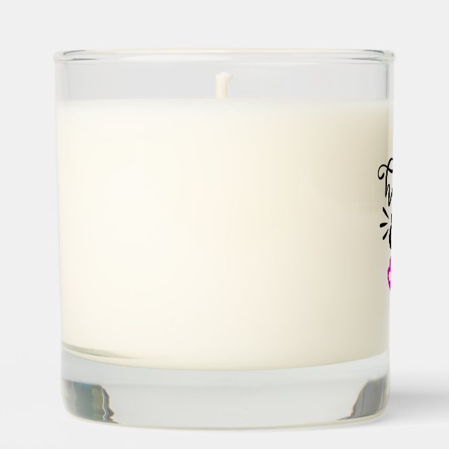 Happy easter            scented candle (Front)