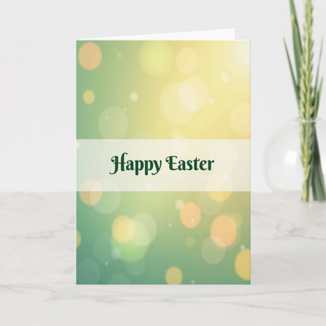 Happy Easter Season Card (Front)