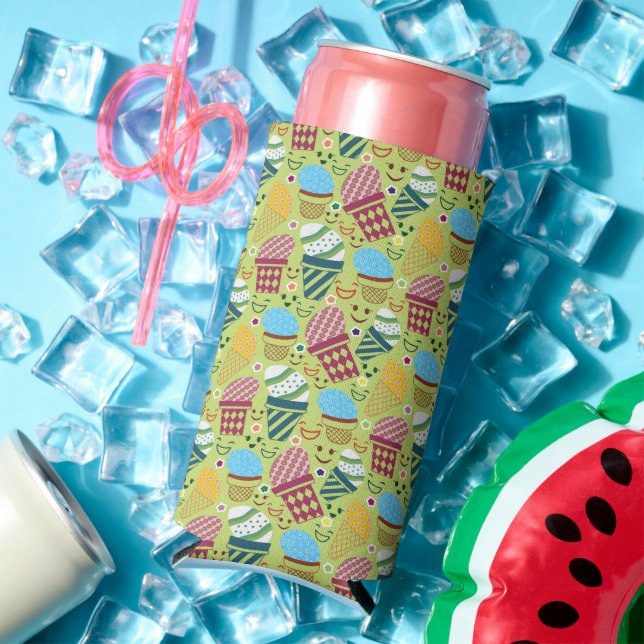 Happy Easter Seltzer Can Cooler (In Situ Summer)