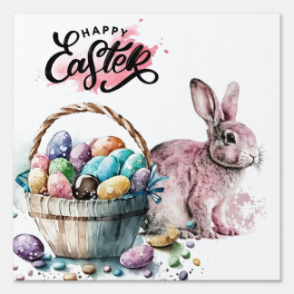 Happy Easter Sign
