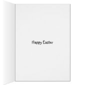 Happy Easter smarties chocolate candy rainbow card (Inside (Right))