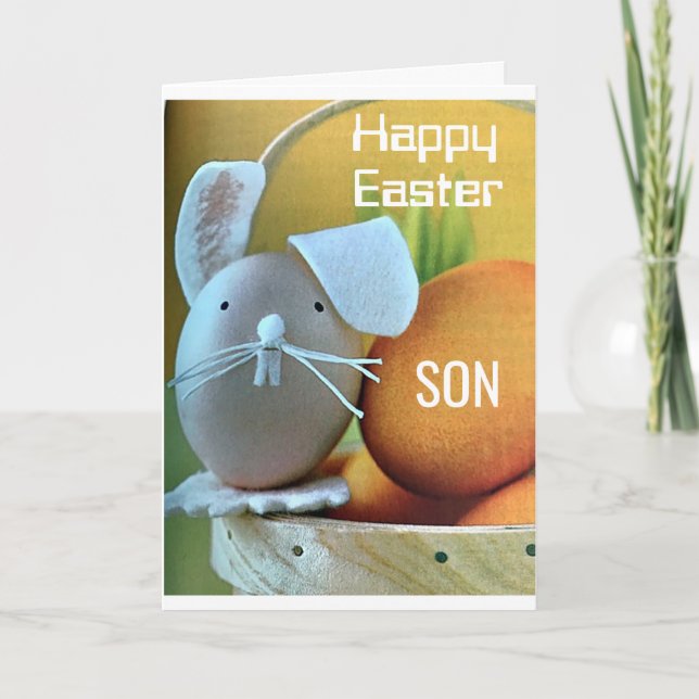 ***HAPPY EASTER SON*** YOU ARE ONE GOOD EGG!!! CARD (Front)