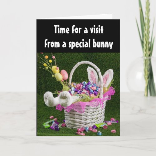 HAPPY EASTER SPECIAL GIRL FROM A SPECIAL BUNNY CARD