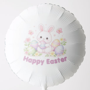 Happy Easter Spring Design - Cute Easter Bunny  Balloon